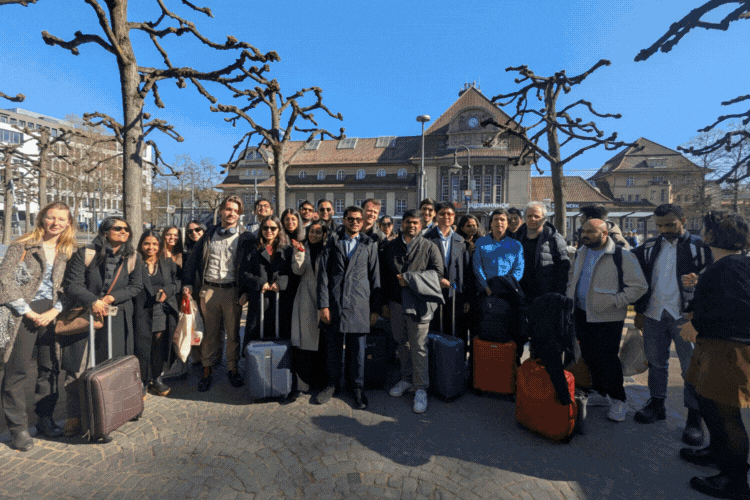 A collection of photos from the 2025 MBA Berlin Company Visit Trip