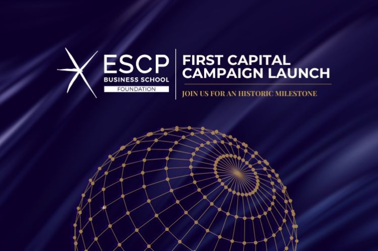 Pre-campaign visual - ESCP FOUNDATION 
