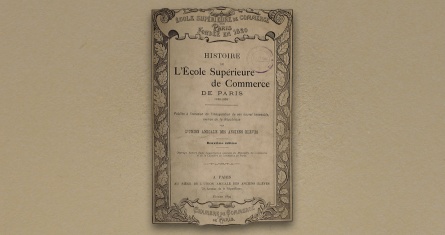 Creation of "Union amicale des anciens elèves", ESCP.