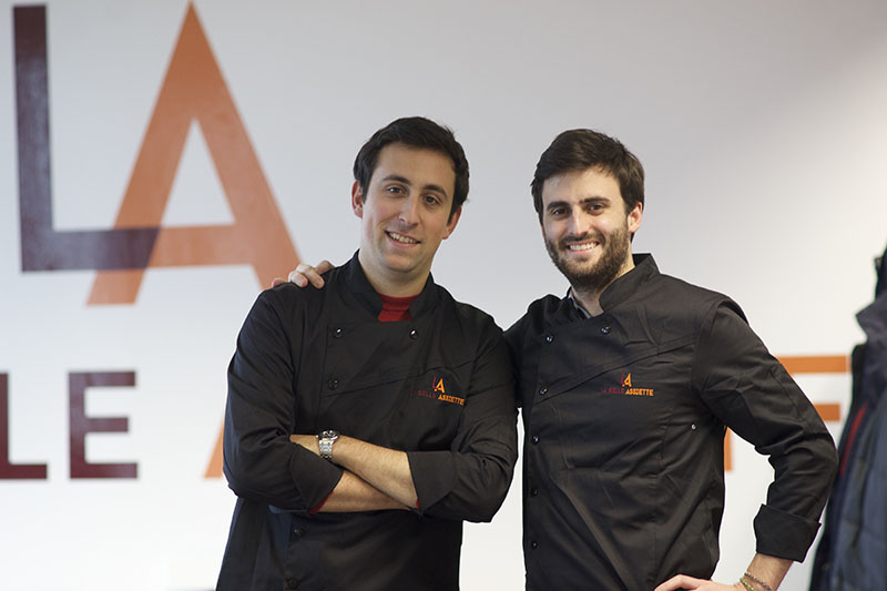 Co-Founders of La Belle Assiette, Giorgio Riccò (left) and Stephen Leguillon (right)